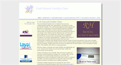 Desktop Screenshot of corknaturalfertility.com
