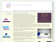 Tablet Screenshot of corknaturalfertility.com